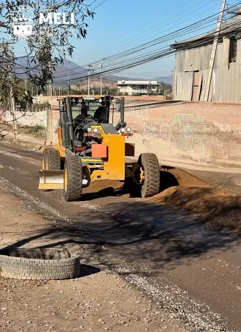 Municipalidad de Melipilla realiza mejoramiento en ingreso de Camino El Bajo