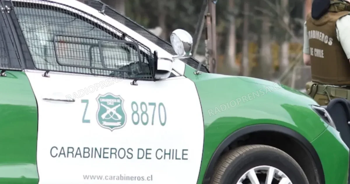 Conductor de camión asaltado en Santiago fue abandonado en sector rural de Melipilla