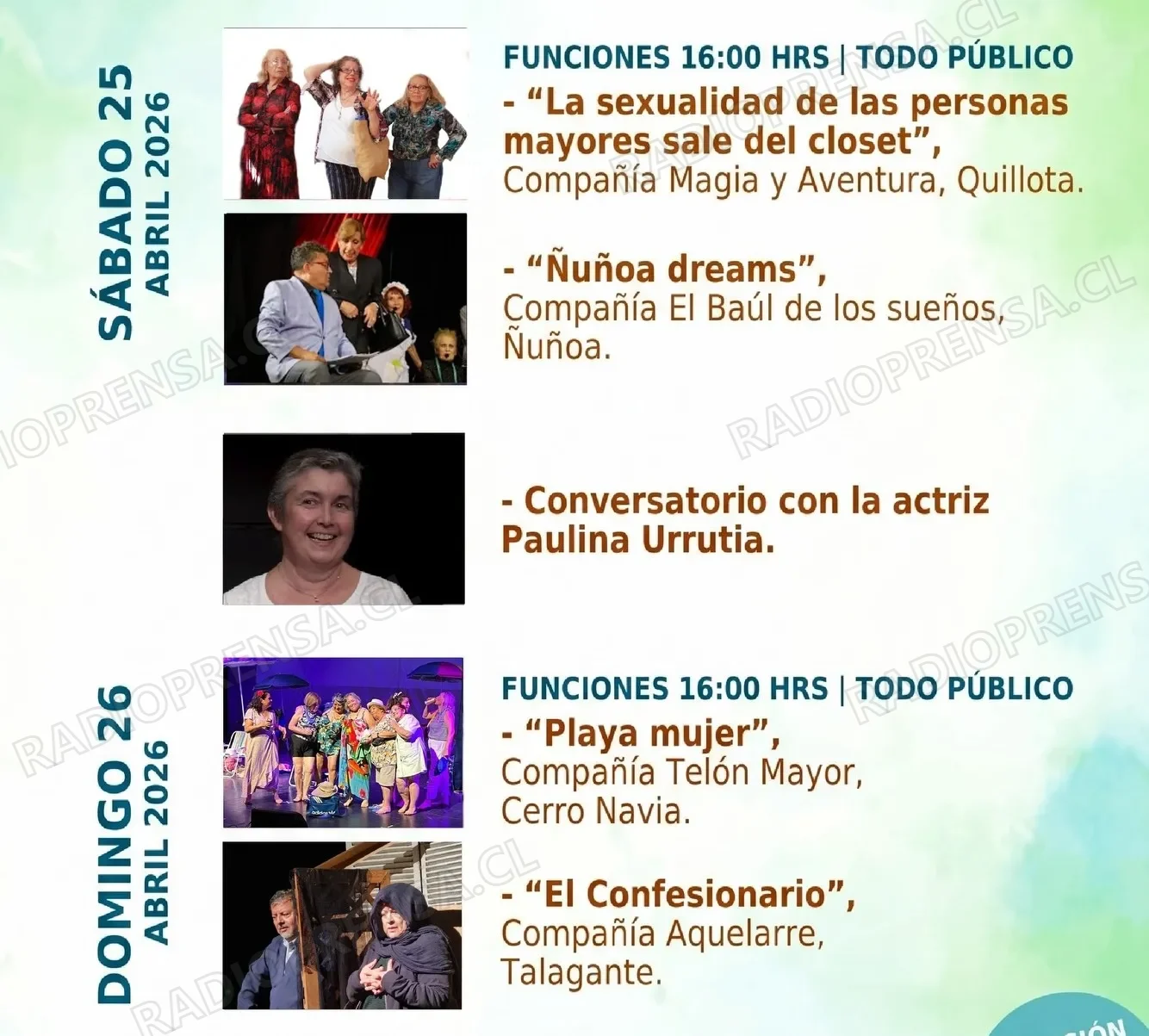 Talagante celebra la cuarta versión de su Festival de Teatro con funciones abiertas a la comunidad