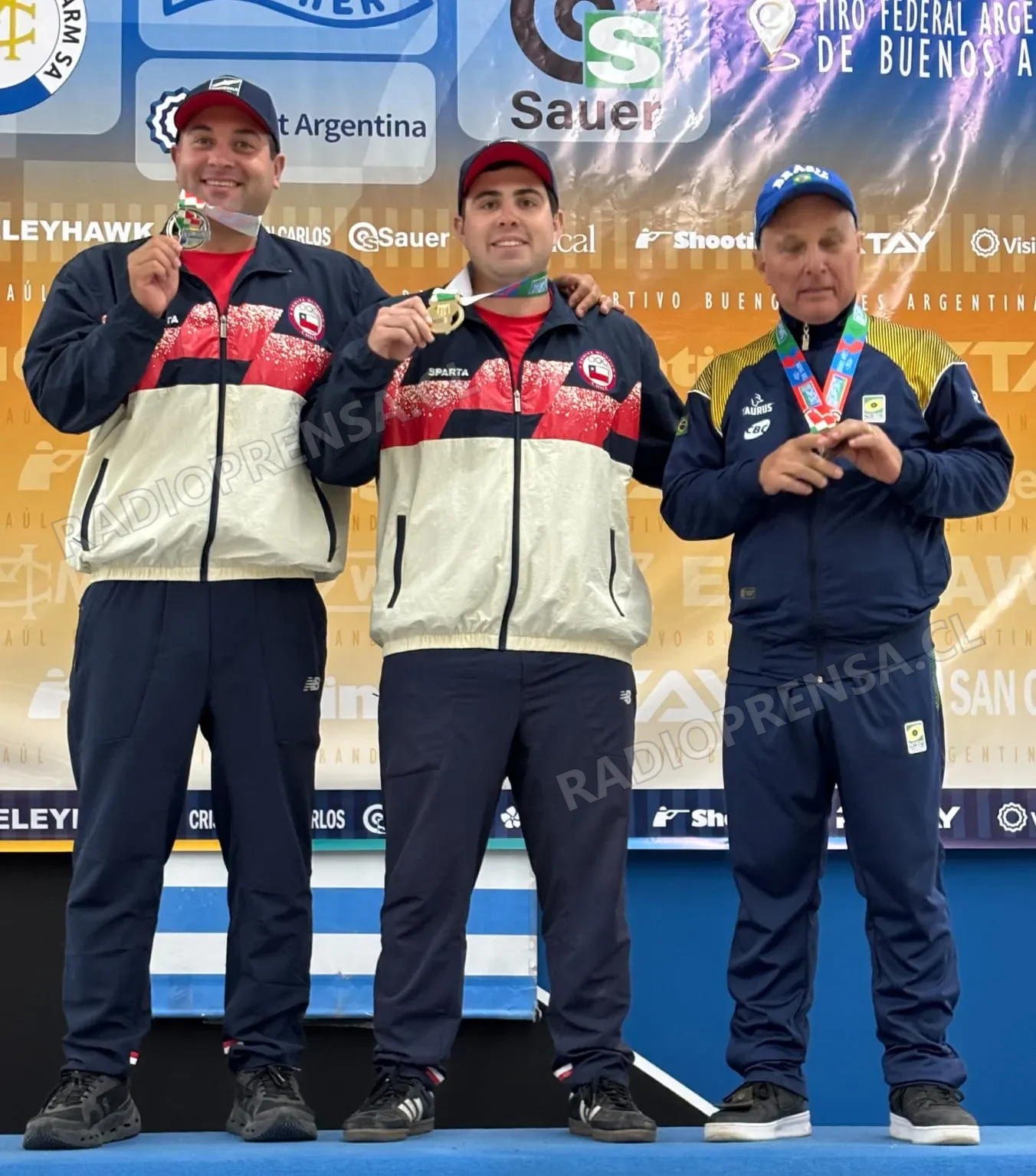 Melipillano Nicolás Massoud conquista medalla de plata en el Sudamericano de Tiro en Buenos Aires