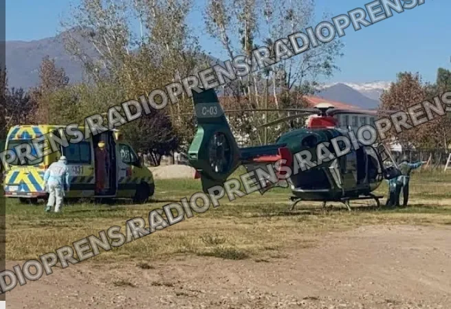 Grave motorista tras colisión frontal en Ruta G-60