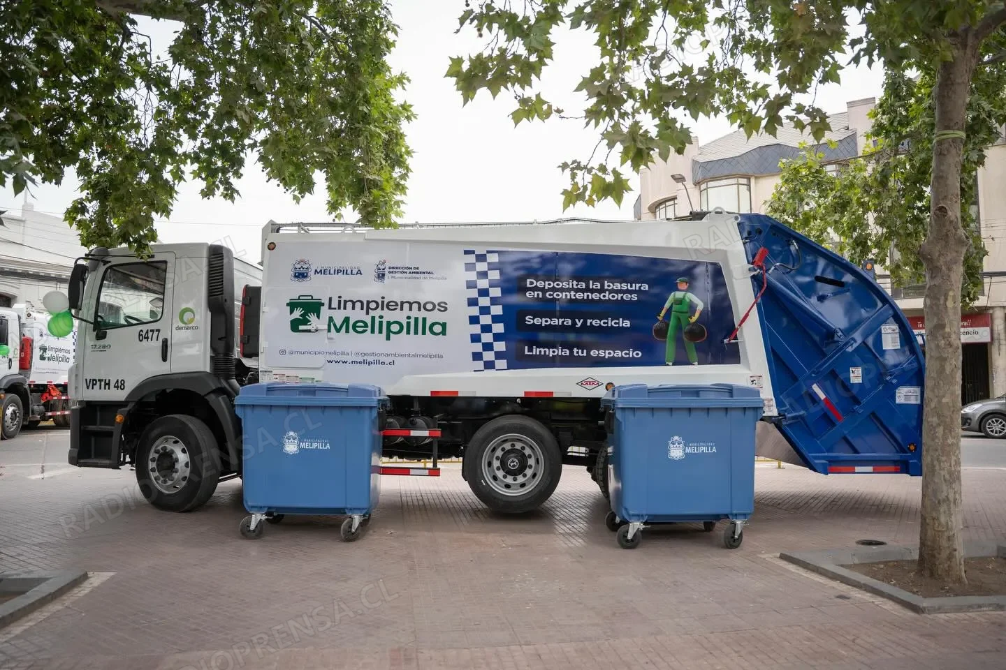 Municipio de Melipilla informa que no habrá retiro de basura este viernes 1 de mayo