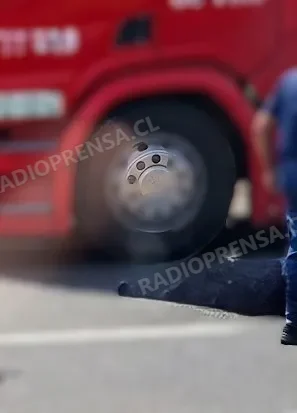 Conductor queda gravemente lesionado tras ser atropellado en la autopista 78, sector El Monte