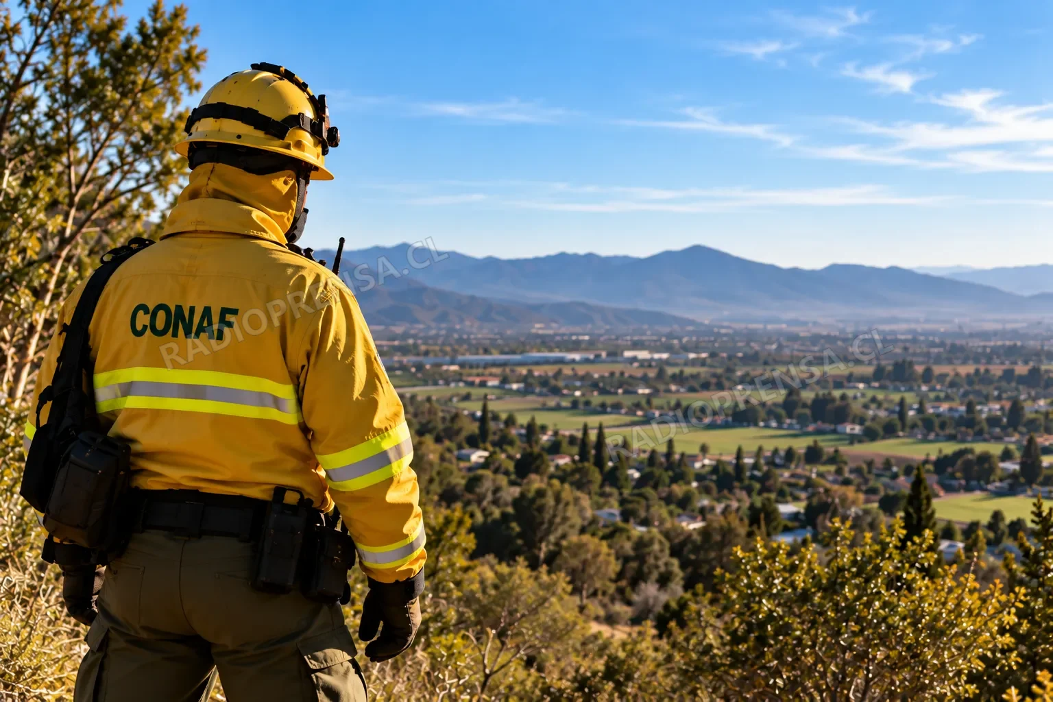 CONAF propone georreferenciar viviendas para mejorar respuesta ante incendios forestales en Melipilla