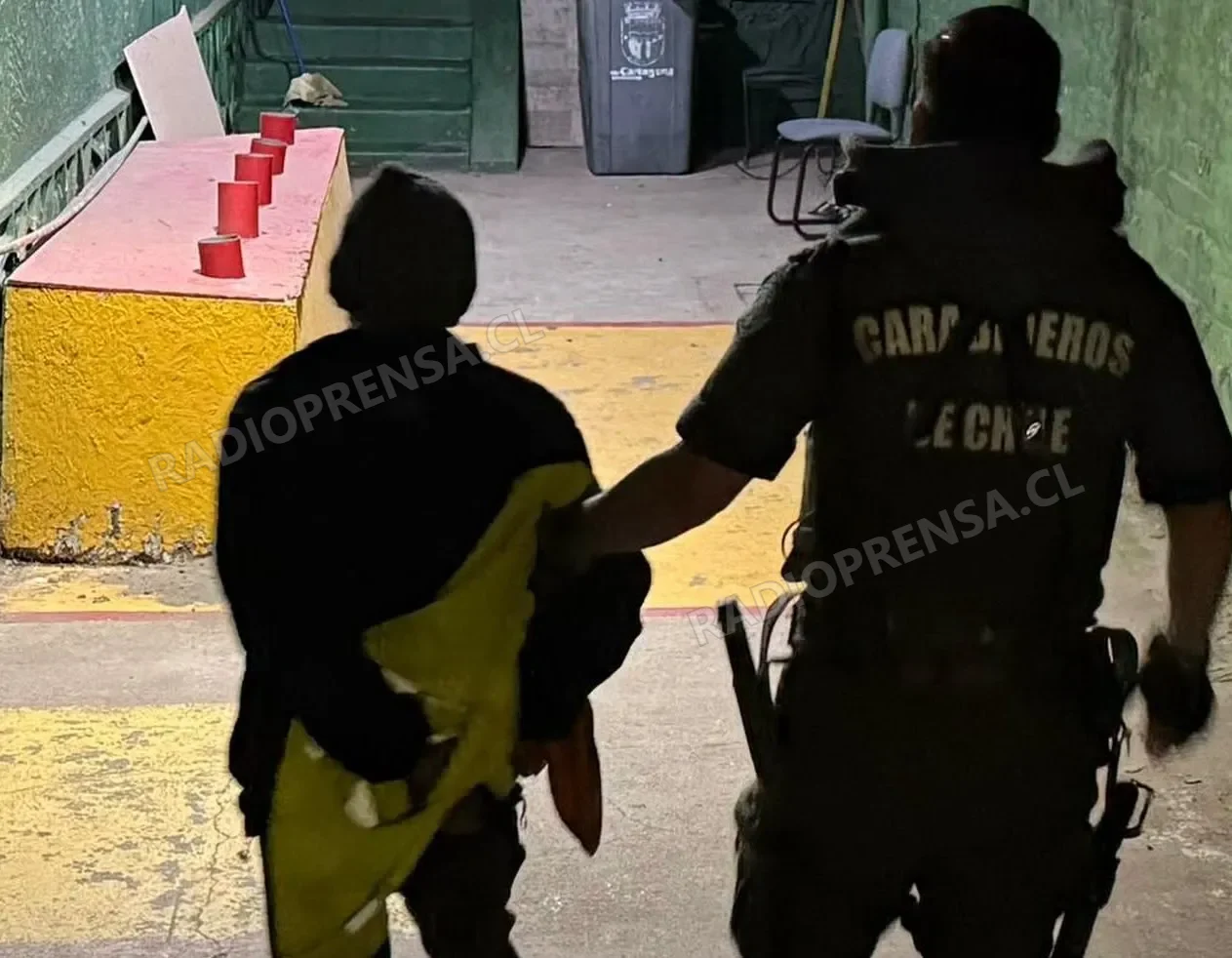 Seis detenidos dejan patrullajes preventivos de Carabineros en Cartagena y El Tabo