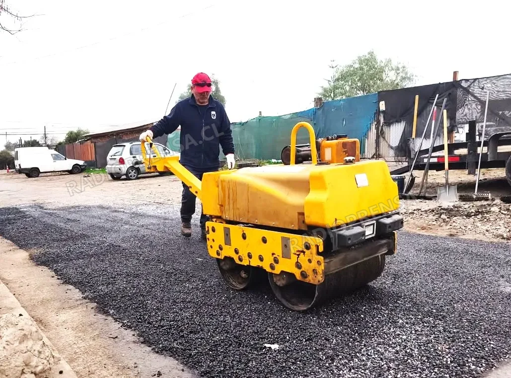 Municipio de Talagante continúa programa de reparación de baches en distintos sectores de la comuna