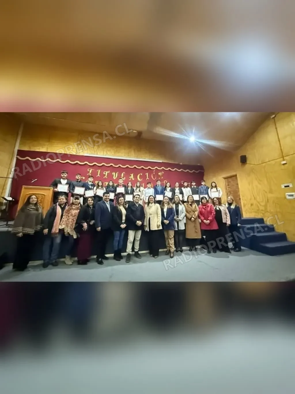 17 estudiantes hacen historia como los primeros técnicos titulados del Liceo Municipal de San Pedro