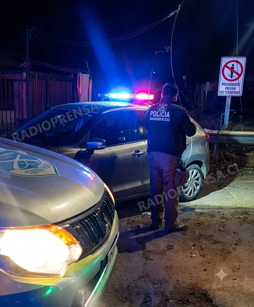 Detienen en Curacaví a prófugo de la justicia que circulaba en vehículo robado