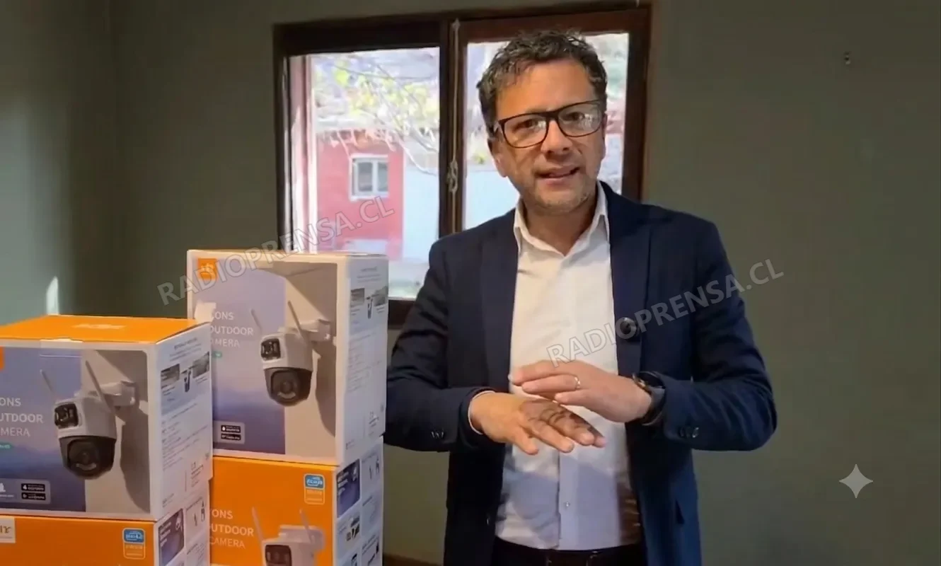 Curacaví sumará 200 nuevas cámaras de televigilancia para reforzar la seguridad en los barrios