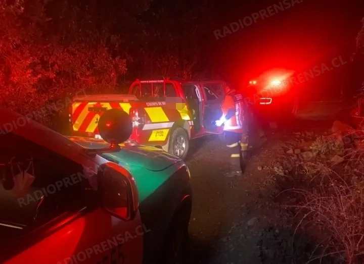 Tragedia en Isla de Maipo: conductor pierde el control y muere tras caer a barranco