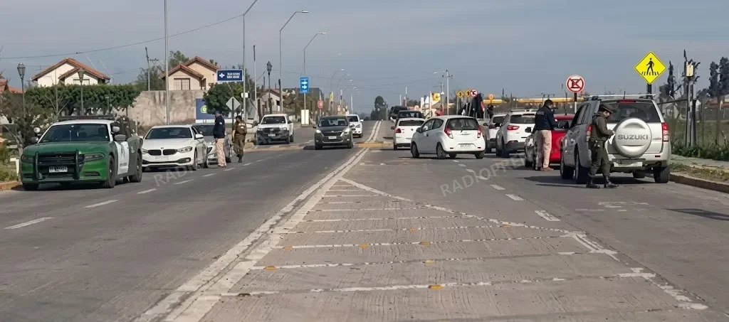 Operativo preventivo en Padre Hurtado dejó un detenido por microtráfico