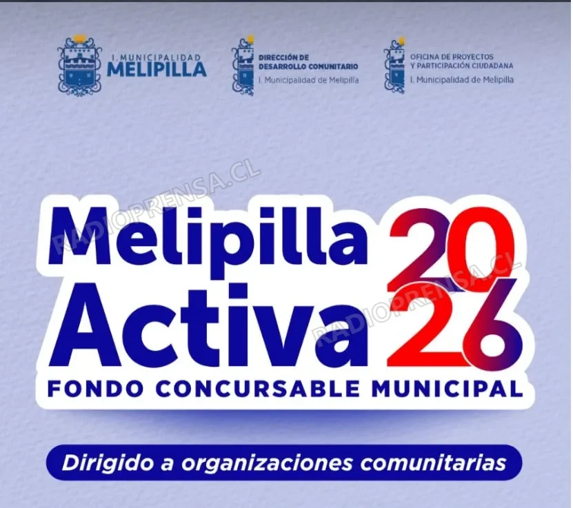 Últimos días para postular al Fondo Melipilla Activa 2026: Plazo expira este viernes 19 de junio