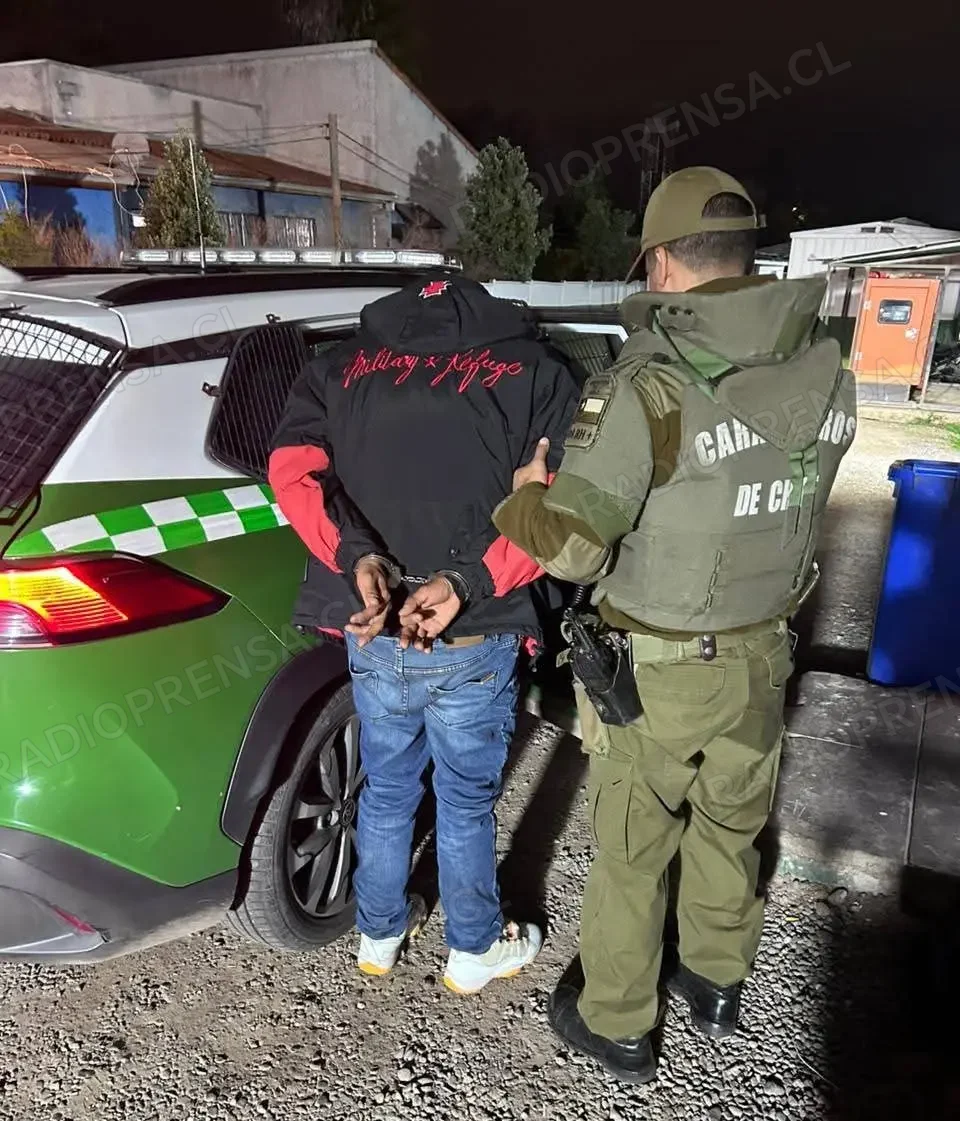 Tres detenidos por tráfico de drogas en Chiñigue