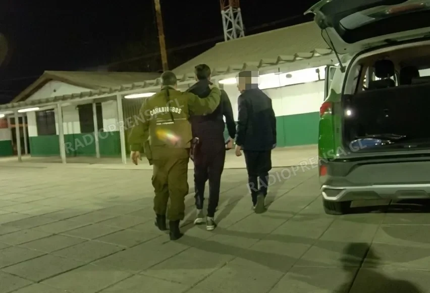 Cuatro adolescentes fueron detenidos tras seguidilla de asaltos en Curacaví