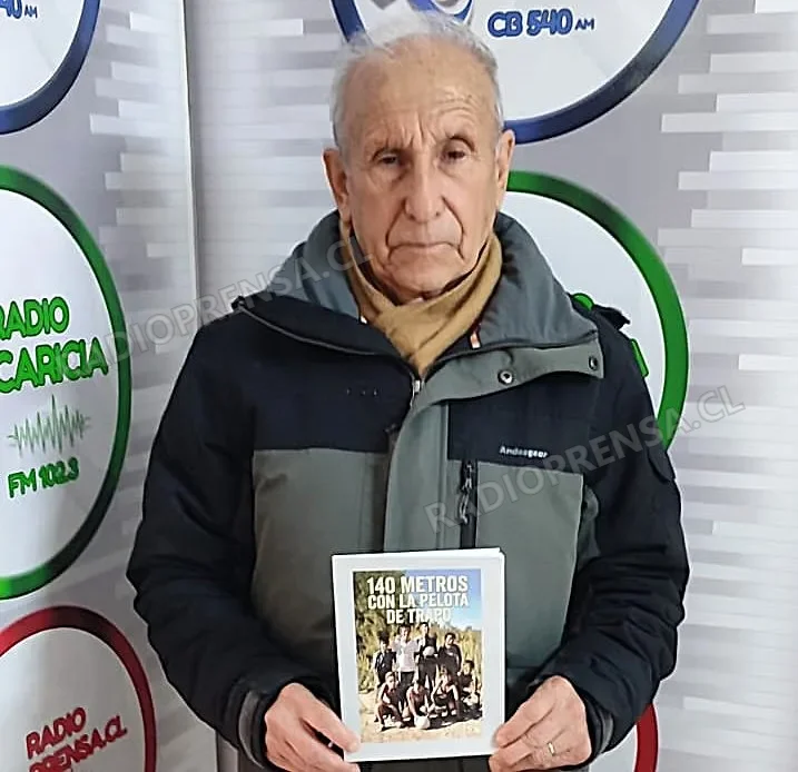 "140 metros con la pelota de trapo": el libro que rescata la historia de un barrio y sus sueños en Melipilla