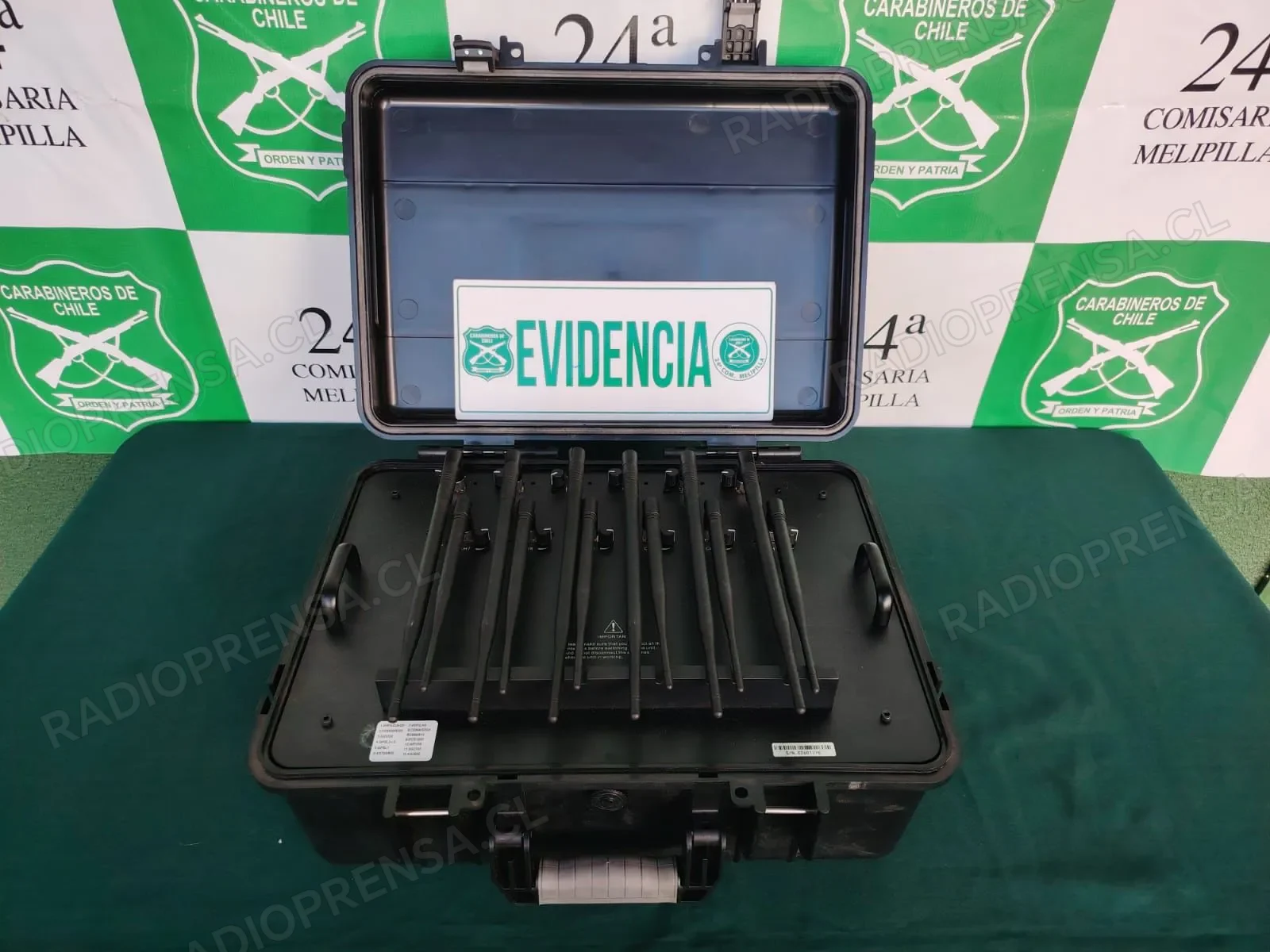 Detenido por porte de inhibidor de señal usado para cometer delitos