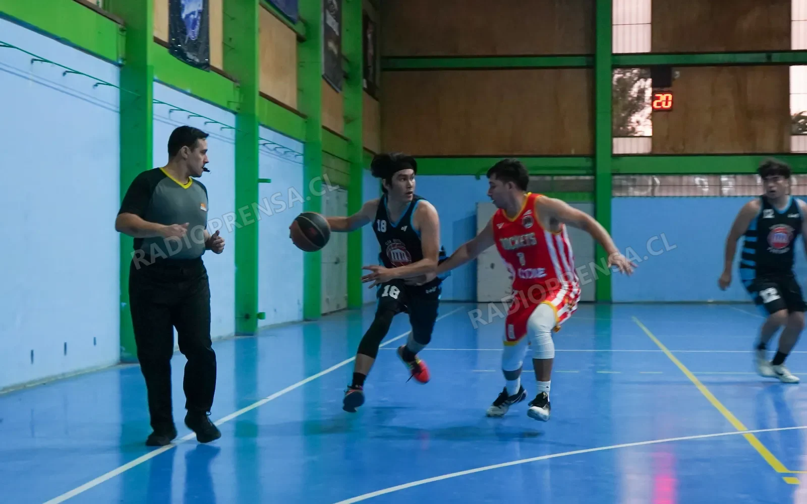 Definidos los equipos que jugaran semifinal en liga municipal de basquetbol