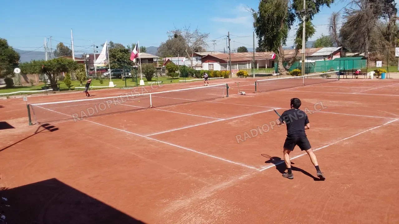 Club de Tenis Melipilla fue anfitrión de la cuarta fecha de la Liga Municipal de Tenis