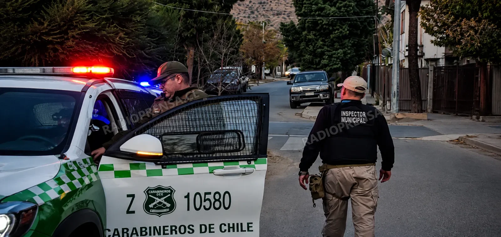 Carabineros realiza ronda masiva en Curacaví y deja tres detenidos