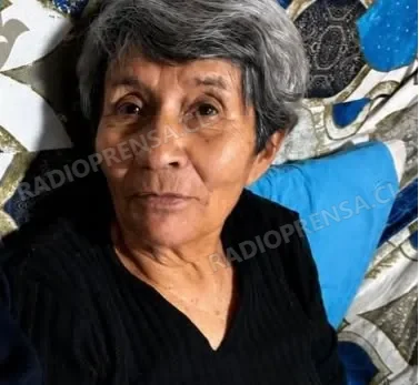 Familia busca a adulta mayor desaparecida en María Pinto
