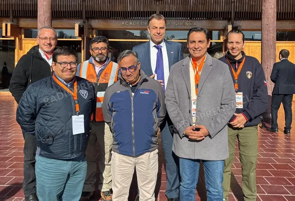 Alcalde de Peñaflor participa en ejercicio de preparación ante catástrofes organizado por el Ejército