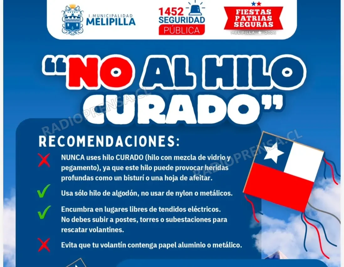 Municipio de Melipilla refuerza fiscalización y prevención durante Fiestas Patrias