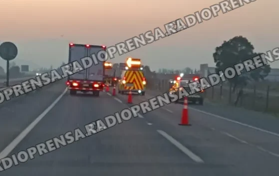Fatal atropello en la Ruta 78 frente a la Villa Rinconada Oriente