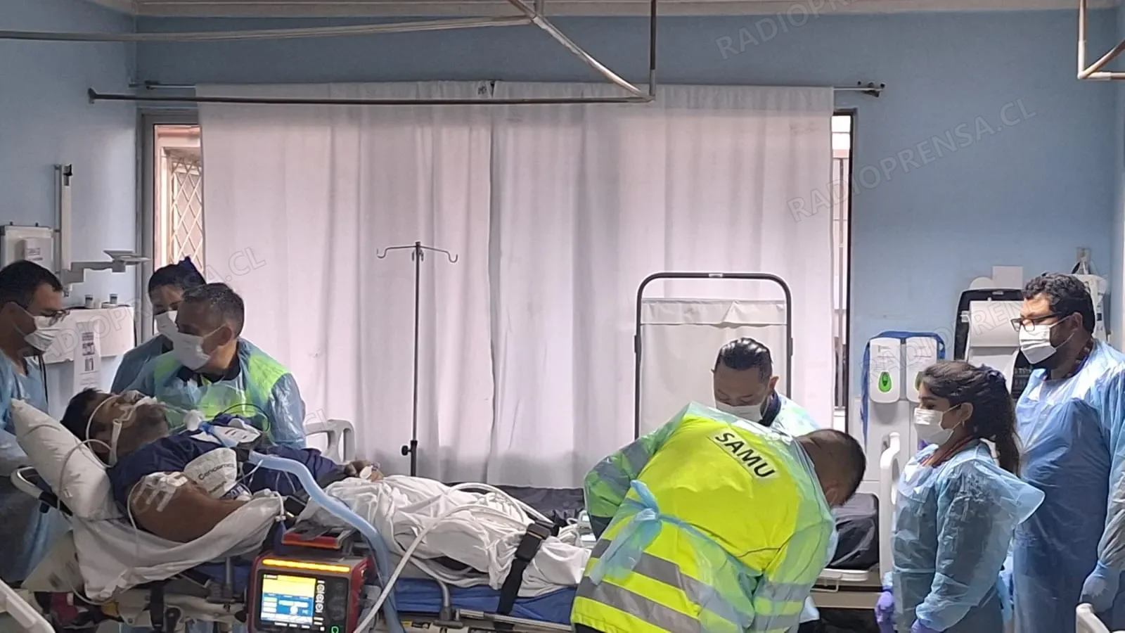 Positivo balance del segundo simulacro de traslado al nuevo Hospital de Melipilla