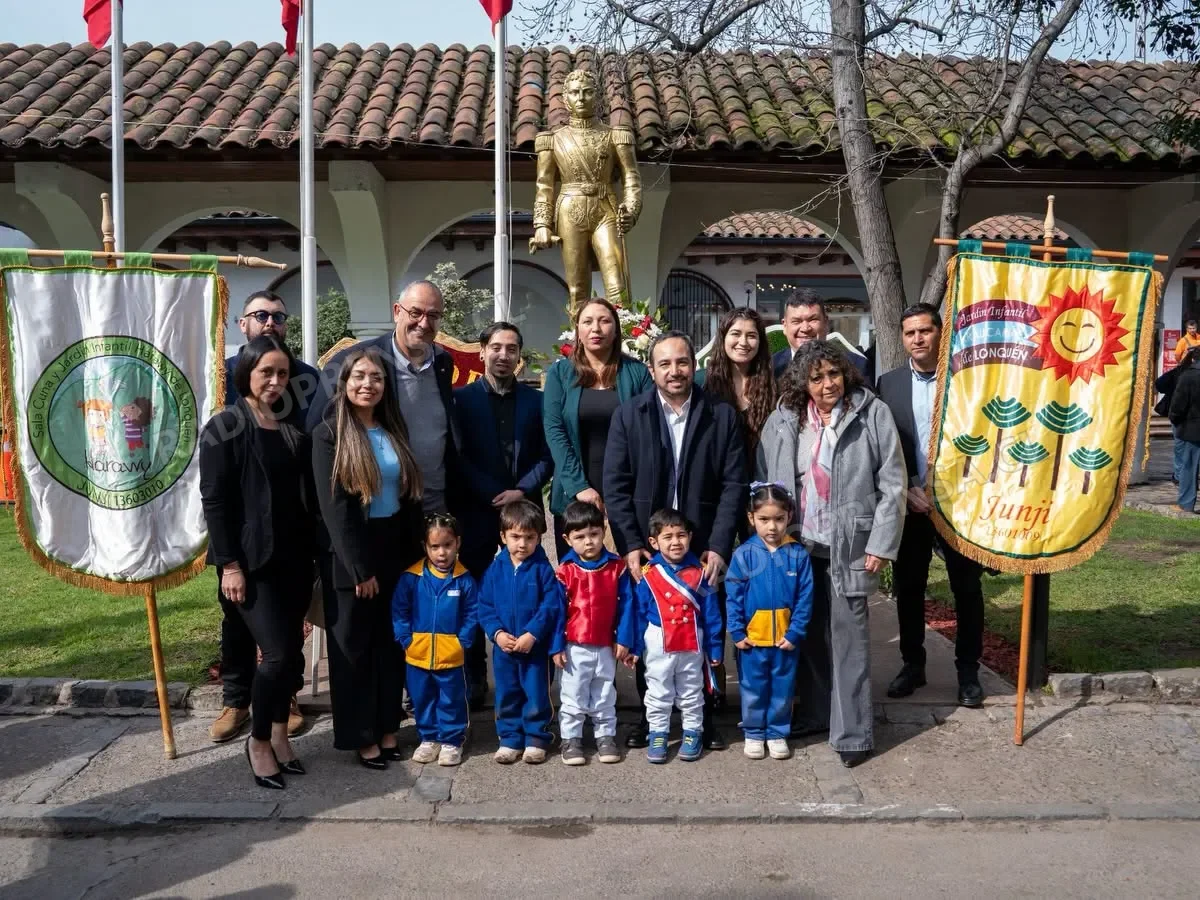 Talagante conmemora los 248 años del natalicio de Bernardo O’Higgins con gran acto cívico