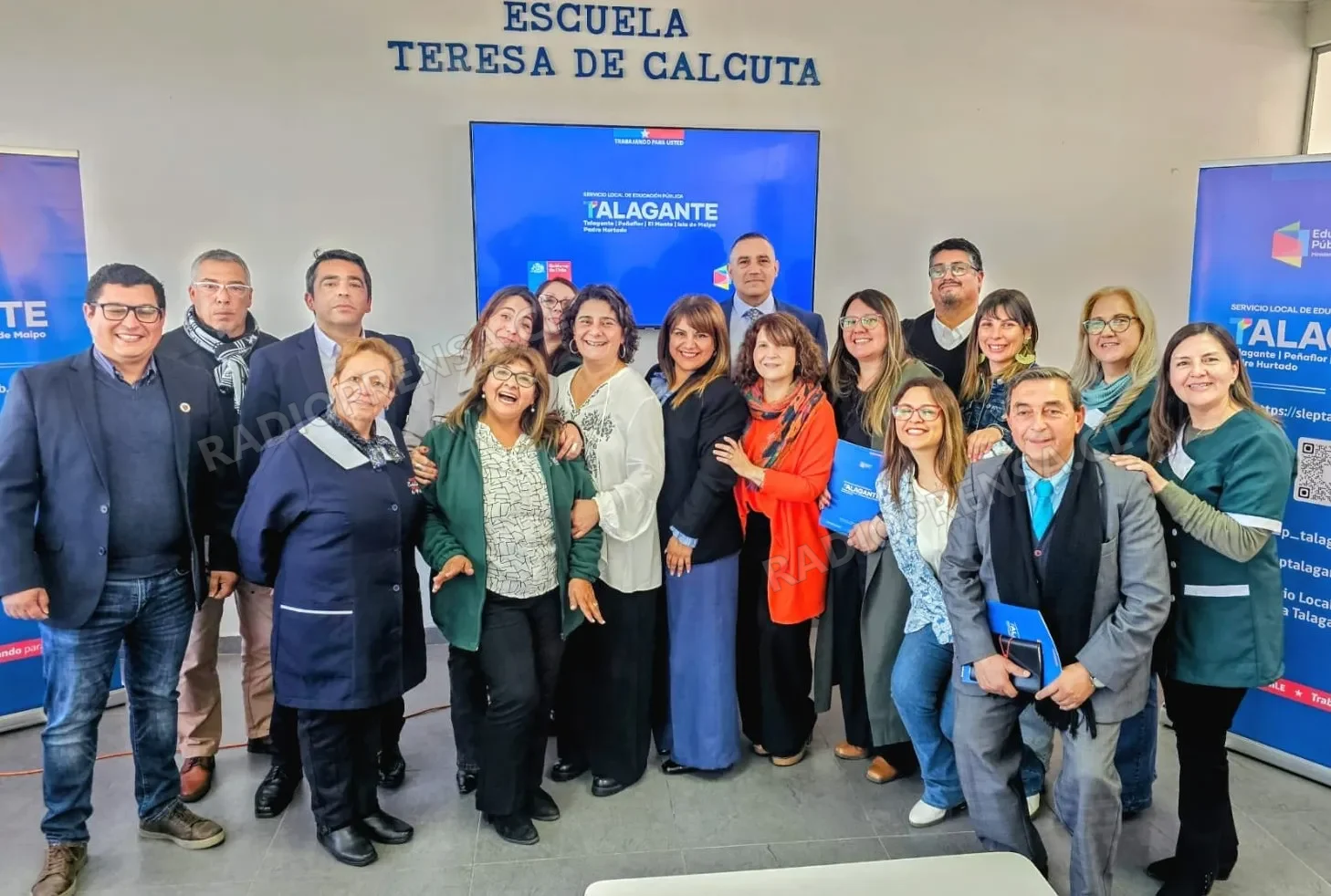 SLEP Talagante finaliza en Peñaflor jornadas territoriales para preparar traspaso de la educación pública