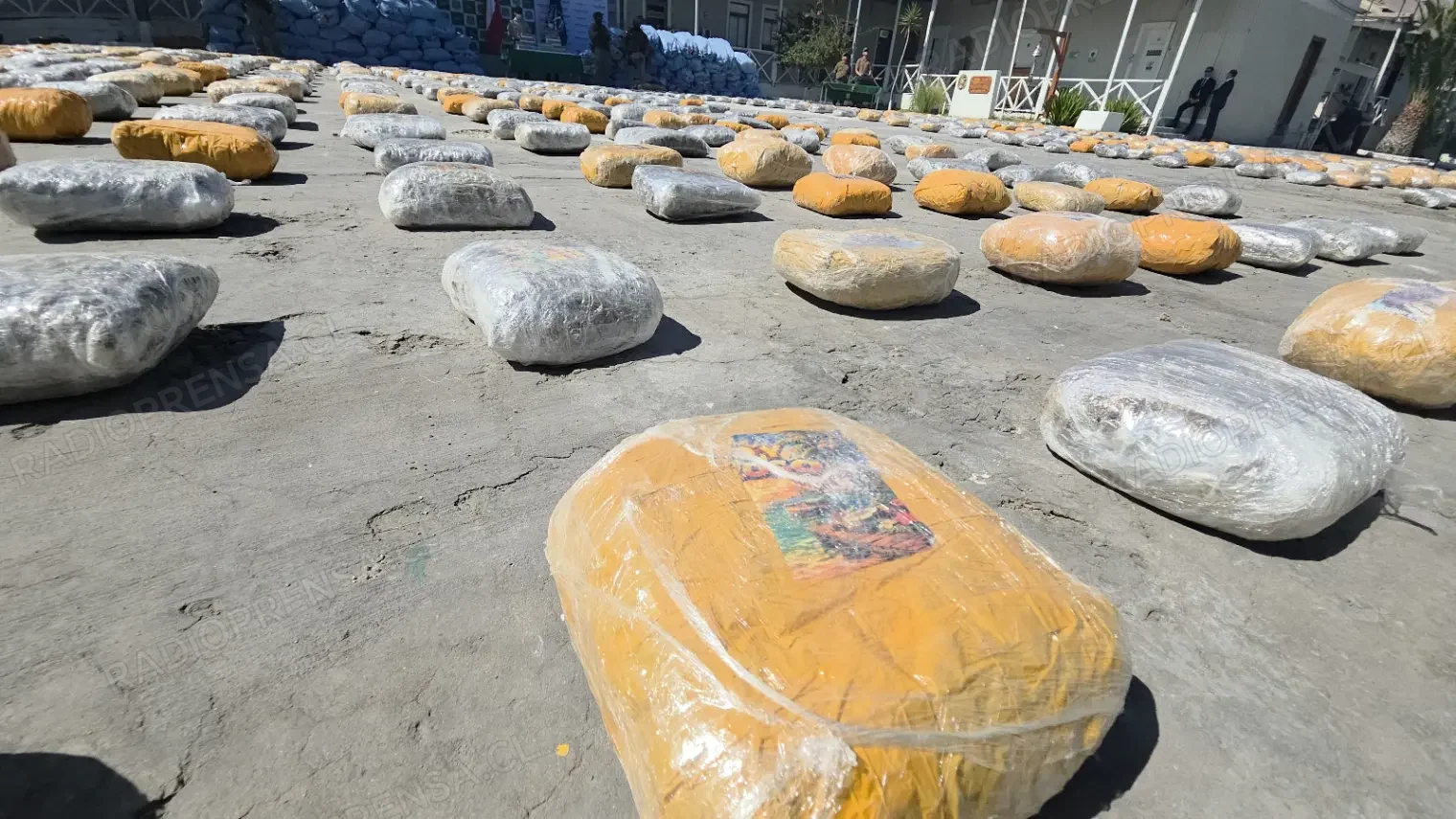 Histórico decomiso en Calama: Carabineros incauta 4.6 toneladas de droga