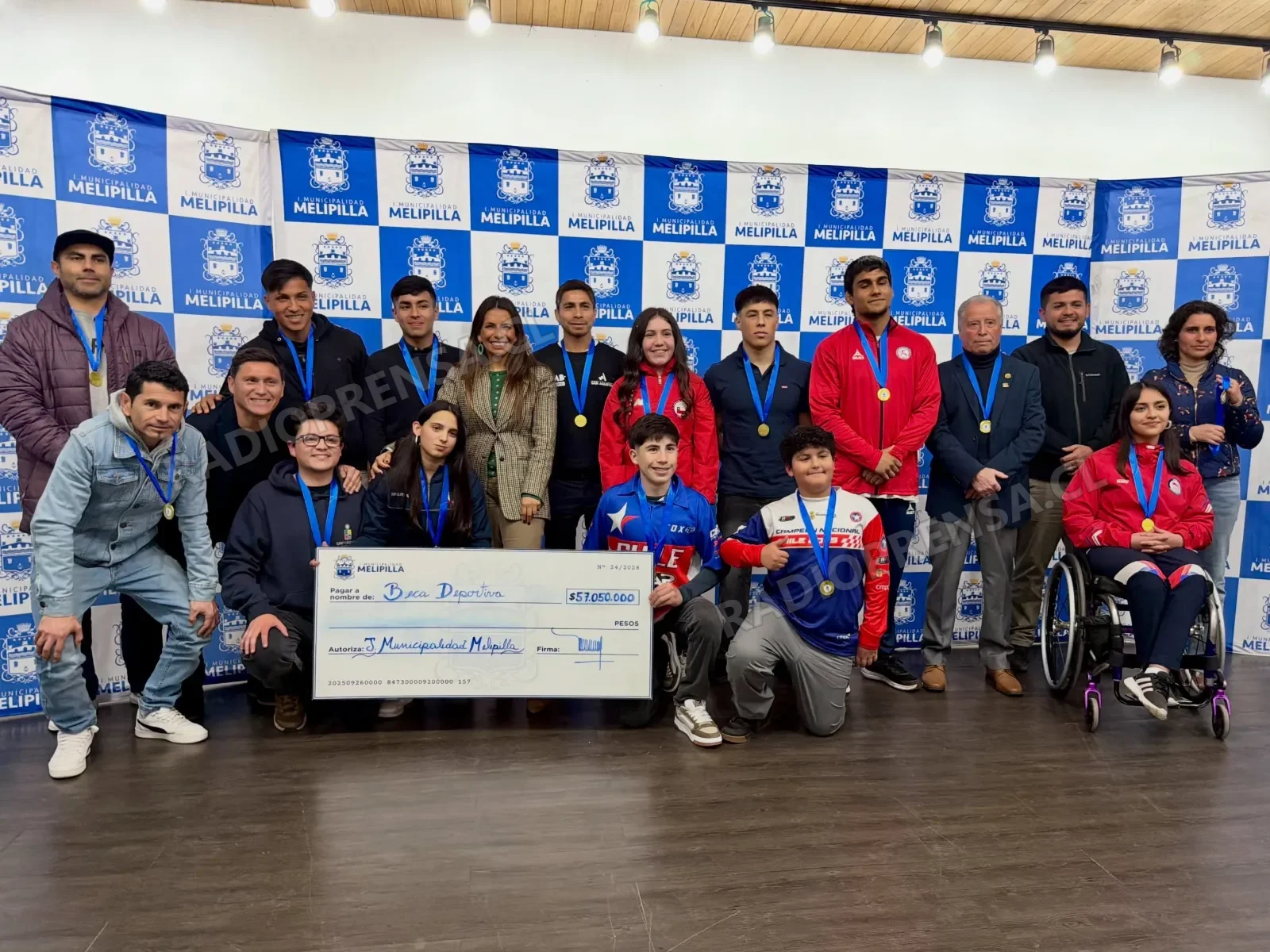 Municipalidad de Melipilla entrega Beca Deportista Destacado 2026 a 125 atletas de la comuna