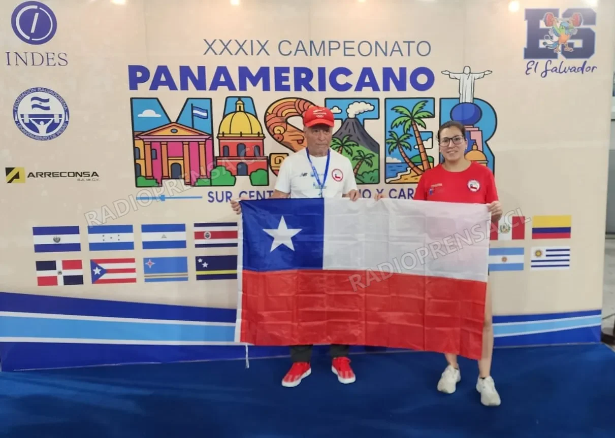 Atleta master melipillano obtiene títulos en campeonato panamericano de levantamiento de pesas