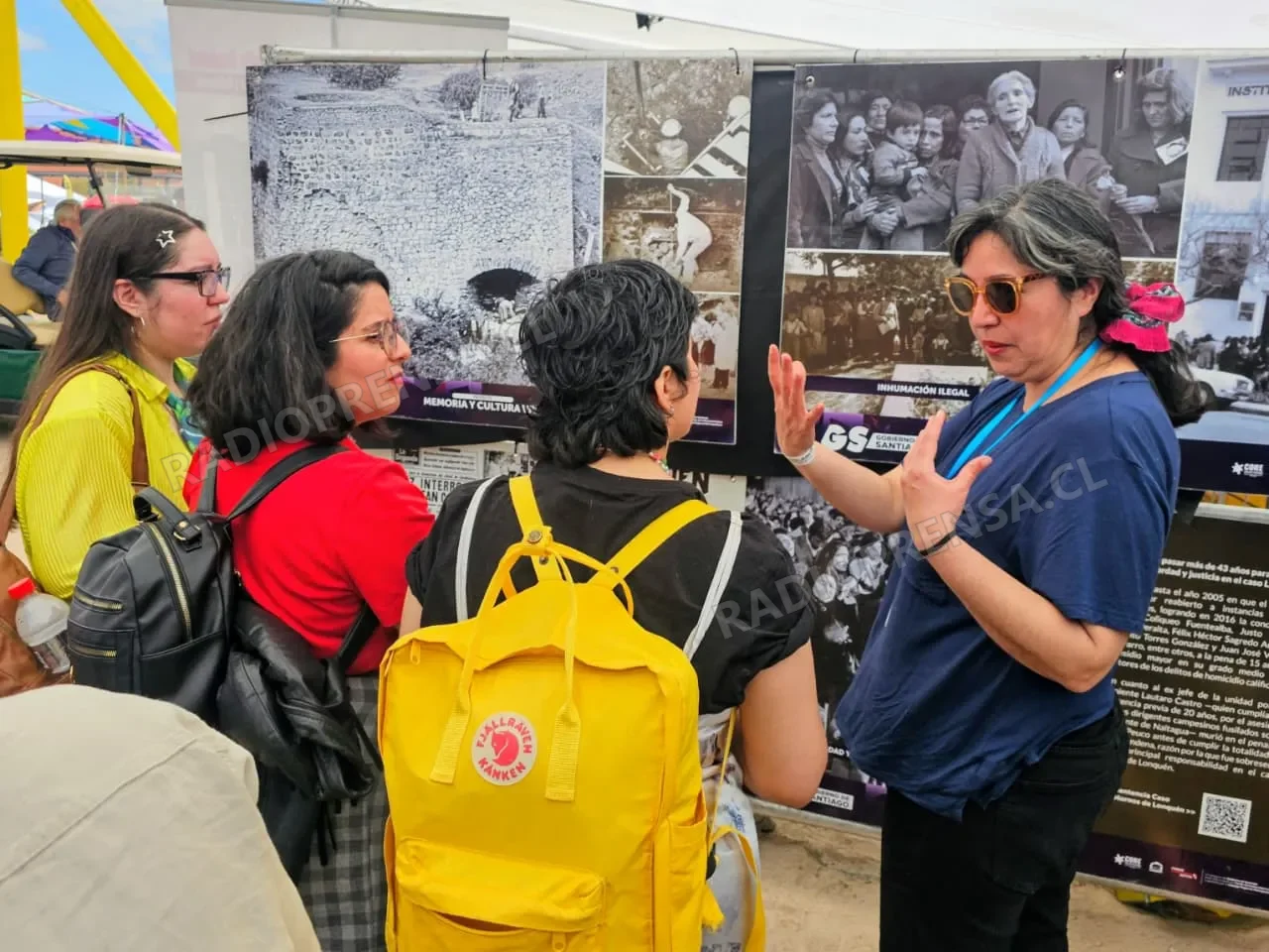 Corporación Memoria Lonquén llevó la historia de los Hornos de Lonquén al Festival MUDA