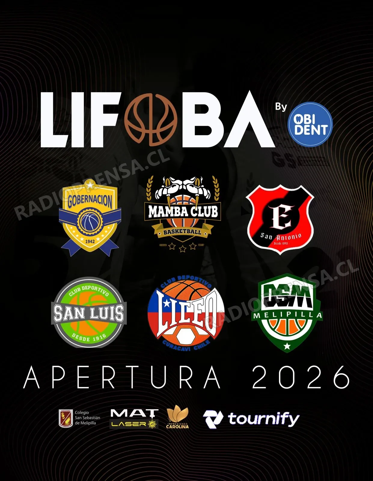 Liga formativa de básquetbol se abre paso en Melipilla