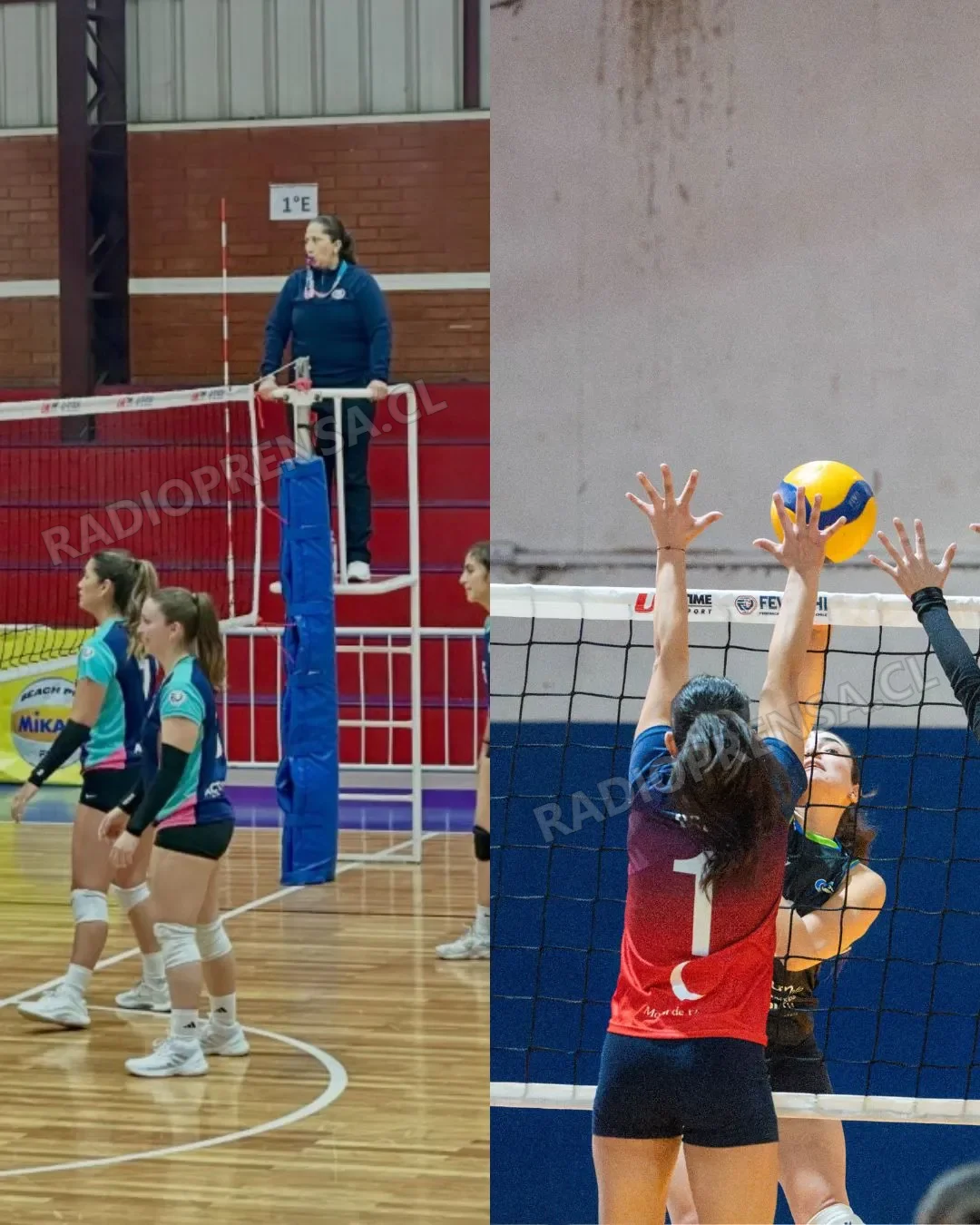 De dulce y agraz la fecha de la liga nacional de voleibol para los equipos melipillanos