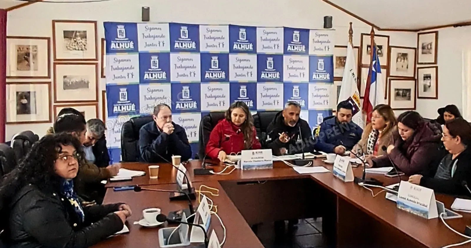 Alhué refuerza acciones de seguridad y prevención ante situaciones delictuales