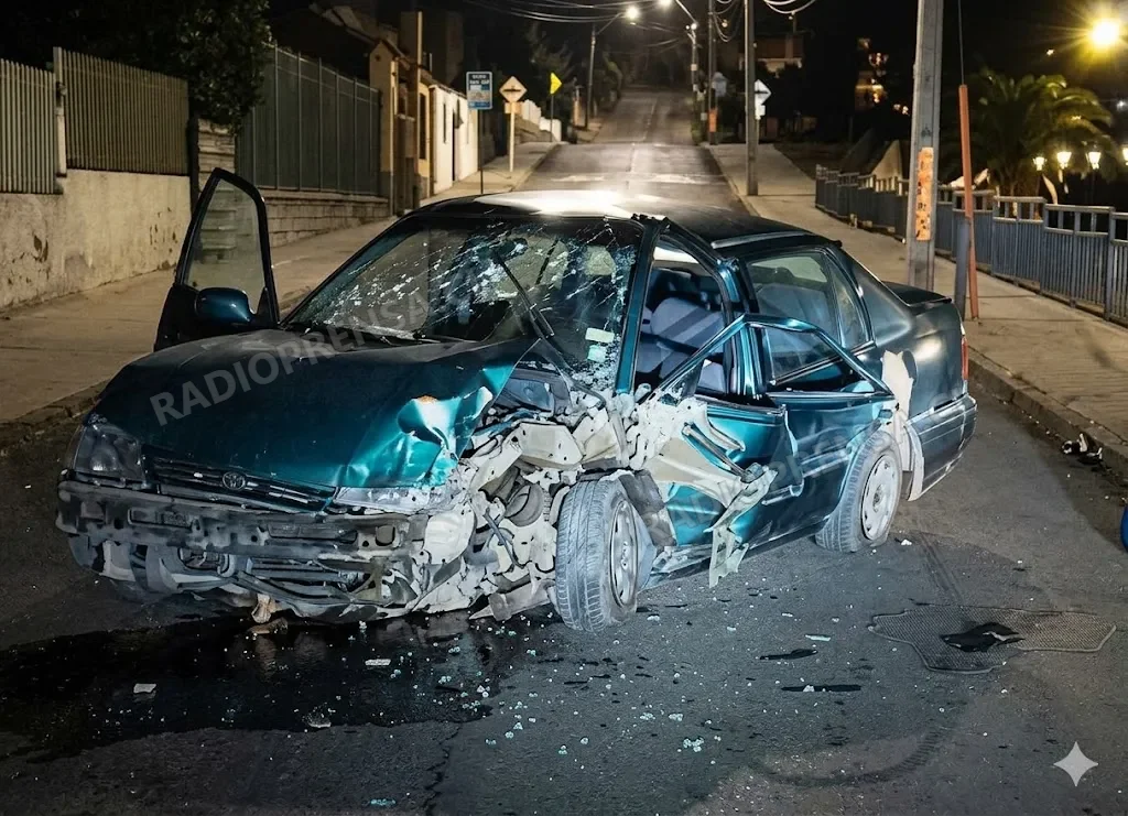 Accidente de tránsito en Playa Chica dejó dos lesionados y movilizó a Bomberos de Cartagena