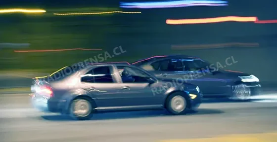 Carreras clandestinas en la variante a la Ruta G-60 encienden las alarmas en Melipilla