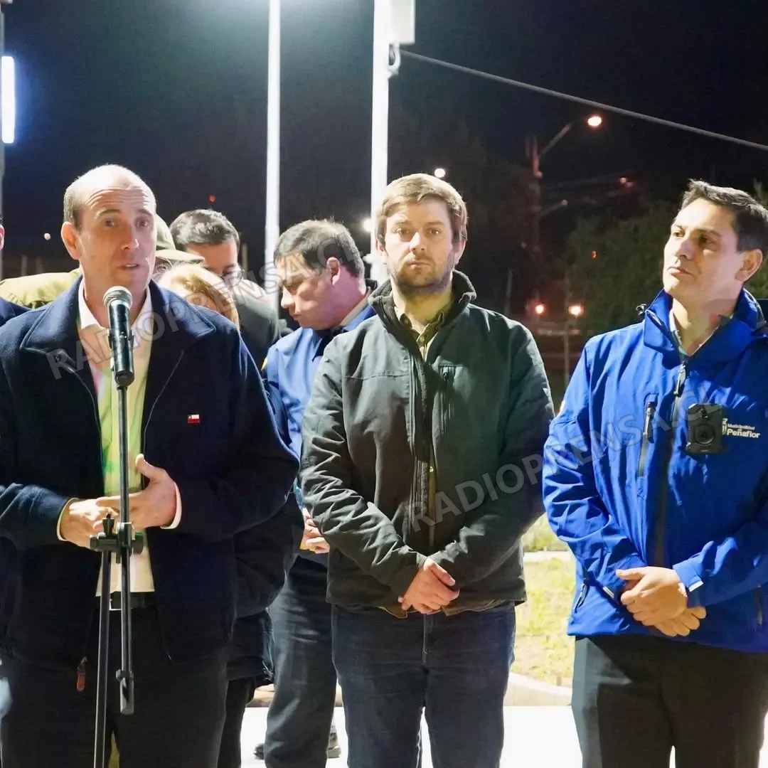 Operativo policial se despliega en Peñaflor con participación de Carabineros, PDI y equipos municipales