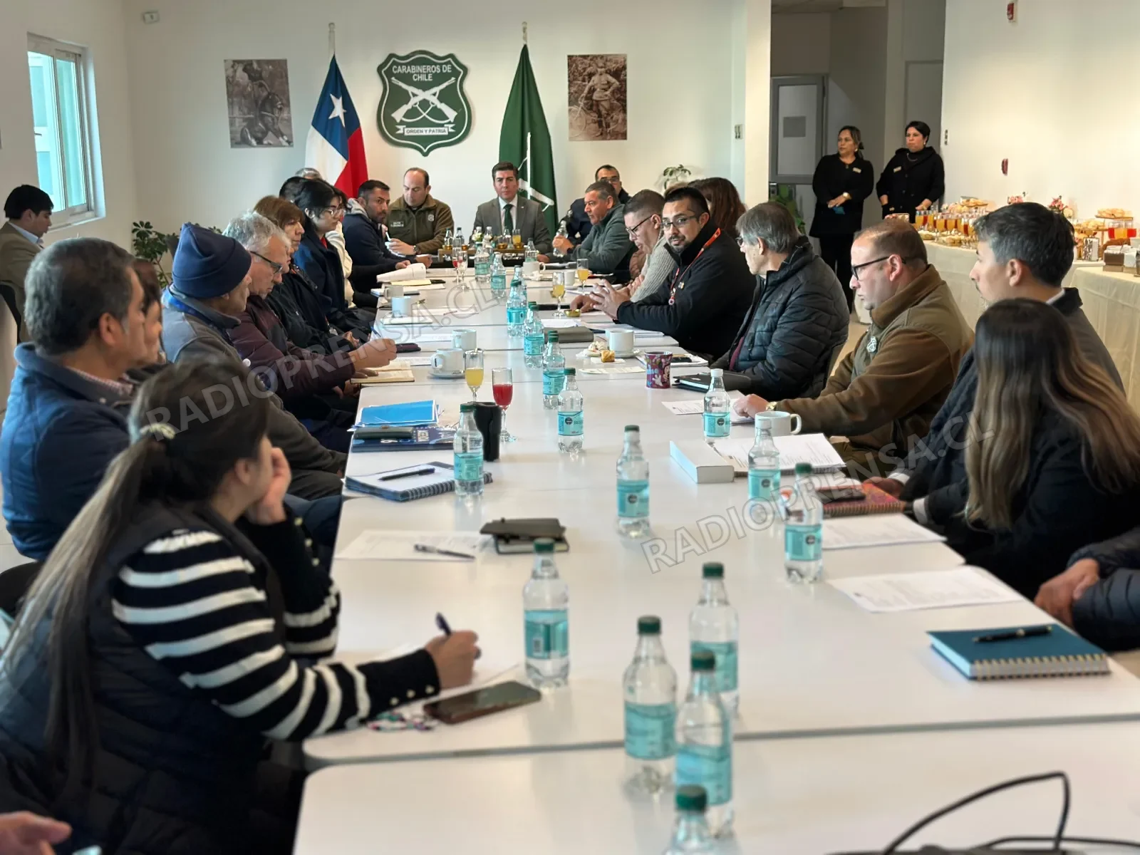 Reunión de seguridad reunió a autoridades, Carabineros y retail en Melipilla