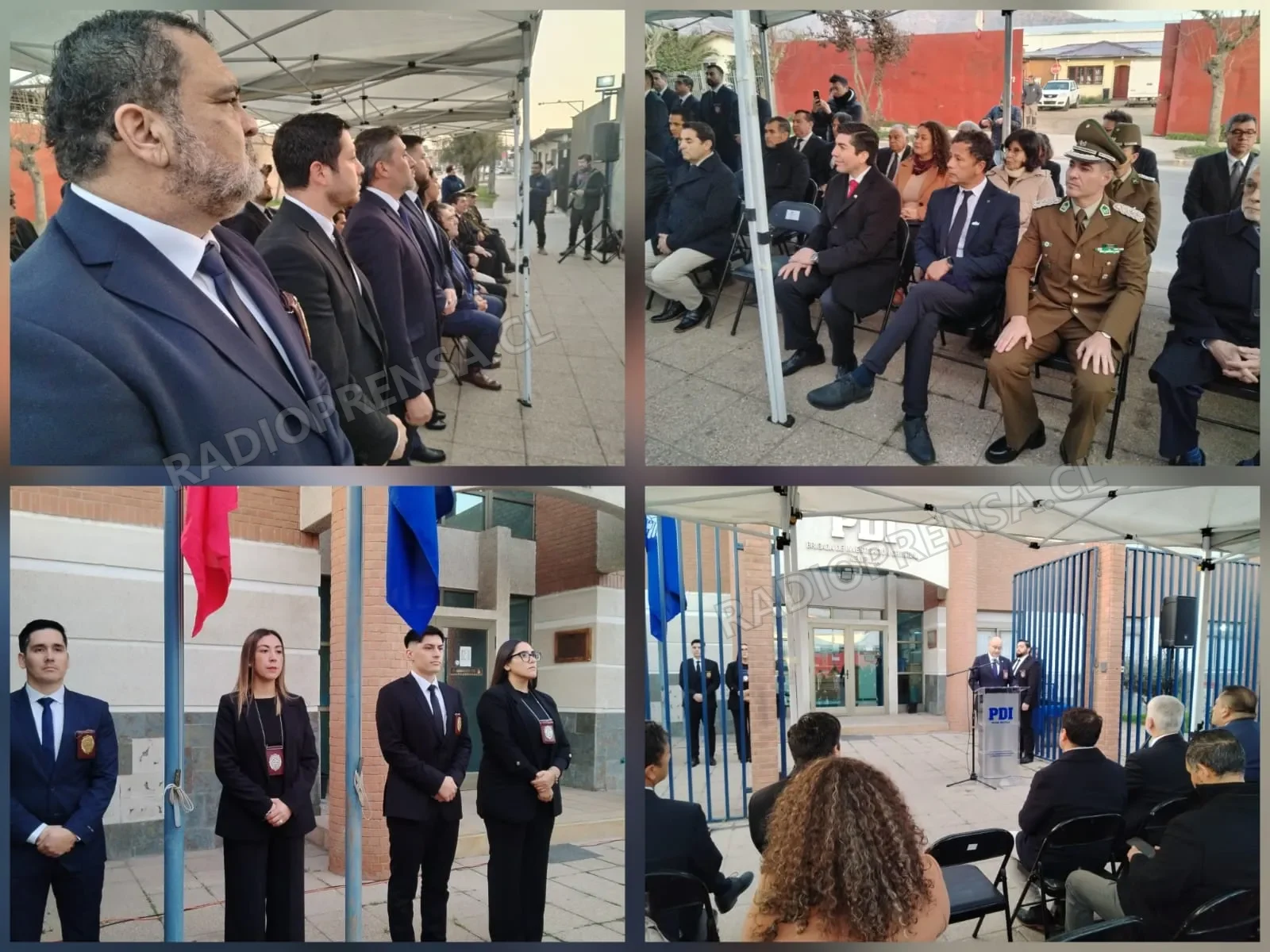 Autoridades provinciales acompañaron a la PDI Melipilla en la conmemoración de sus 93 años de servicio institucional