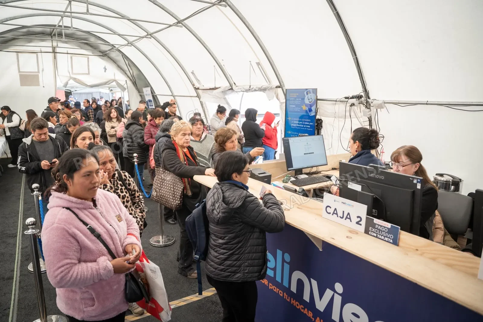 Alta demanda marca reanudación de venta y entrega de vales de gas en Melipilla