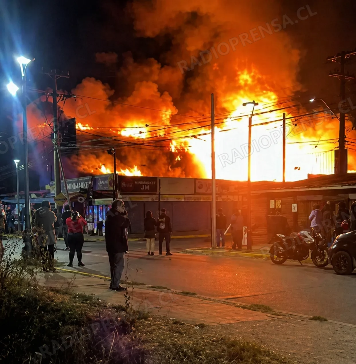 Tragedia en Padre Hurtado: matrimonio muere en incendio que destruyó tradicional minimarket