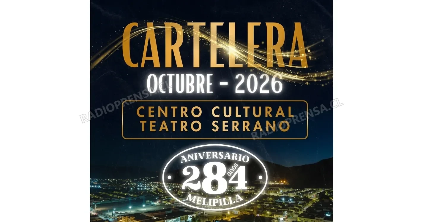 Melipilla inicia su mes aniversario con una variada cartelera cultural