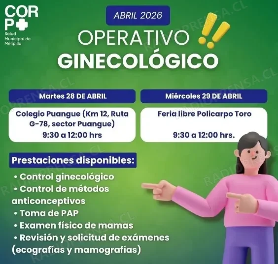CESFAM Dr. Edelberto Elgueta anuncia nuevo operativo ginecológico en terreno