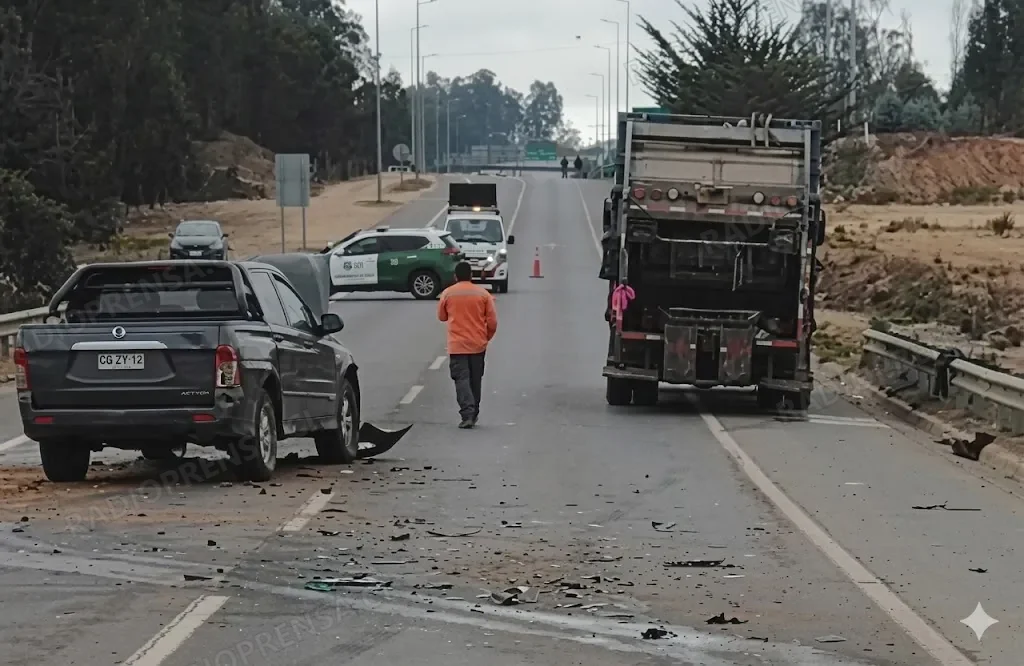 Accidente en camión recolector deja a funcionario con amputación y múltiples fracturas