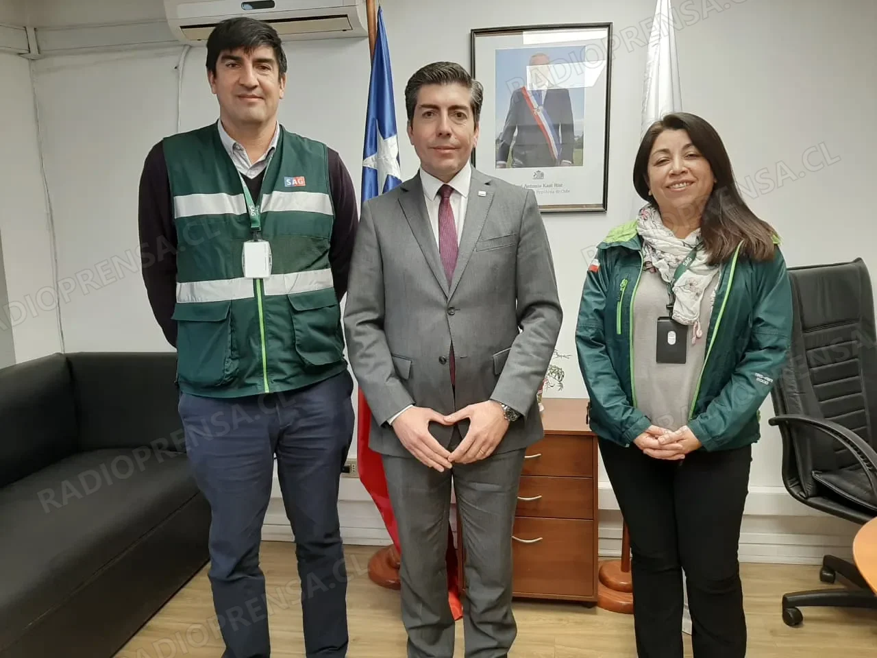 Delegado Presidencial de Melipilla y Director Regional del SAG coordinan agenda de seguridad sanitaria y desarrollo agrícola
