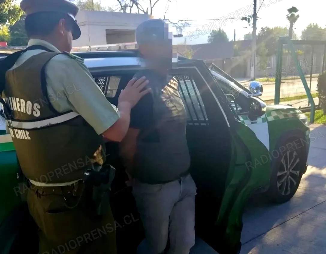 Detuvieron a sujeto portando arma blanca