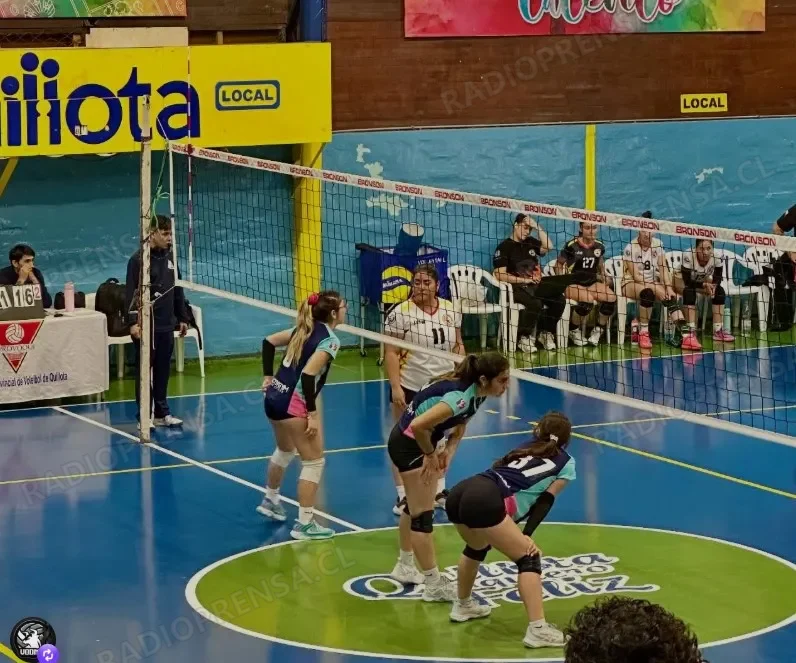 Vodme debutó en la liga nacional de voleibol